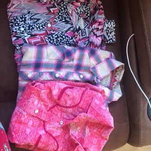 Girls Western Long Sleeves